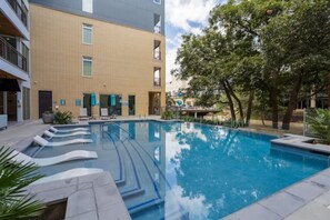 Pool - Private Riverwalk Apartment Downtown $Discounted$ (San Antonio)