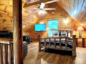 1 soverom, skrivebord, strykejern/-brett og wi-fi (inkludert)