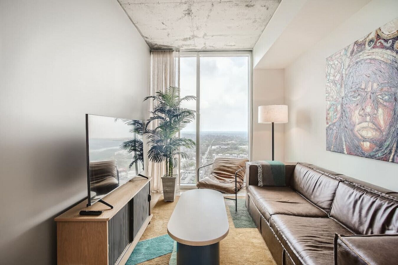 NEW! Luxury 23rd FL Condo-Steps from Rainy Street!