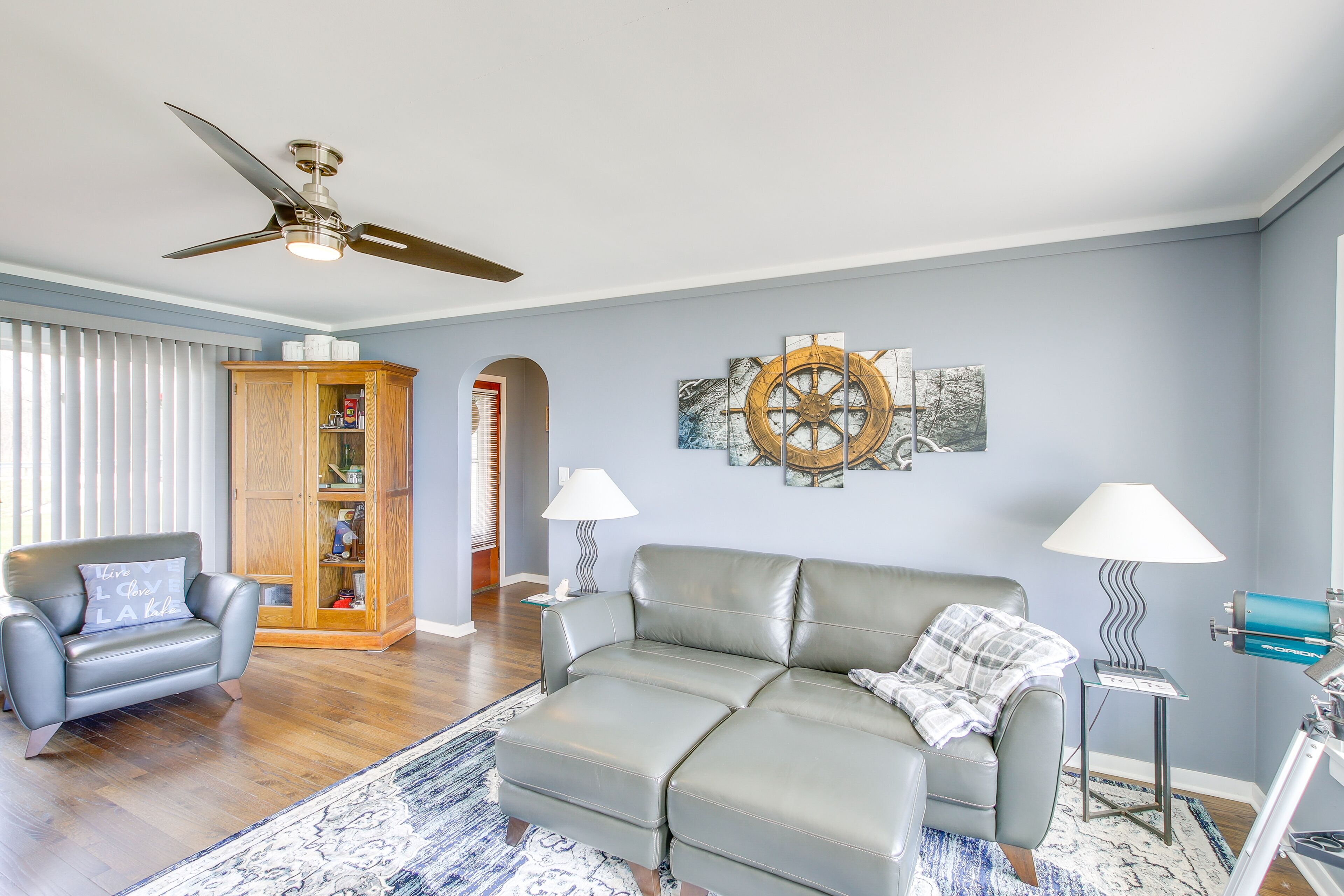 Waterfront Algoma Vacation Rental on Lake Michigan