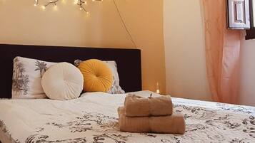 3 bedrooms, memory foam beds, in-room safe, individually decorated