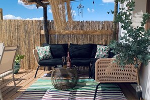 Deluxe appartement | Terras