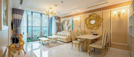 Apartamento superior | Zona de estar