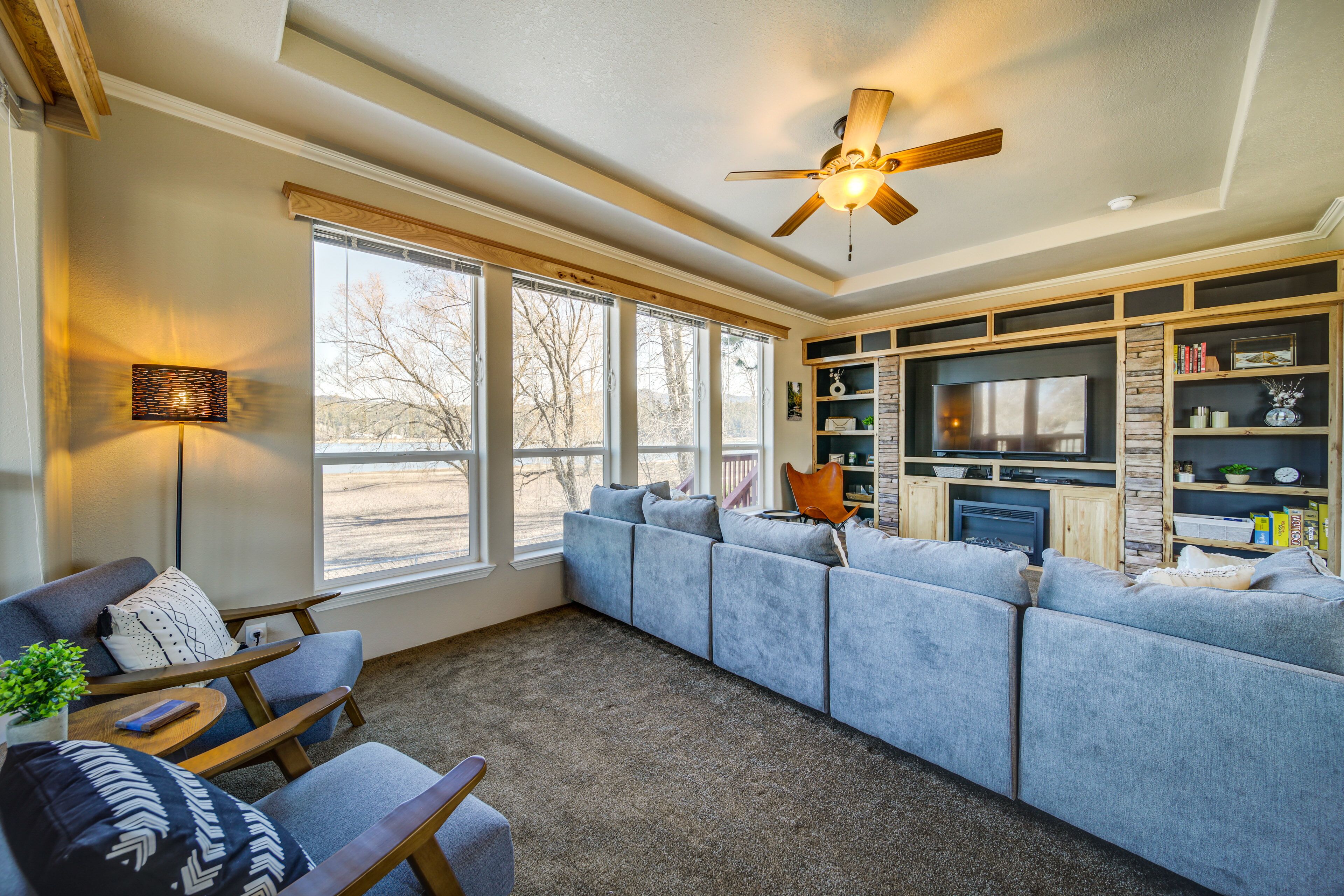 Newport Riverfront Home w/ Deck + Fire Pit!