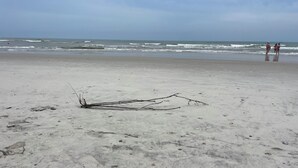 På stranden og solsenger