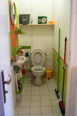 Soap, toilet paper