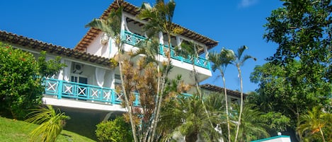 Façade de l’hébergement