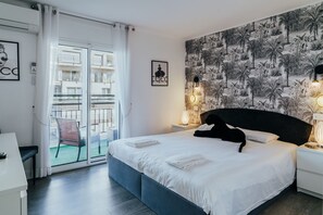 1 dormitori, caixa forta a l'habitació, wifi gratuïta i roba de llit