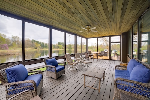 Private Lake Access: Spacious Plymouth Hideaway!