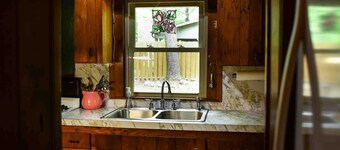Hikers Retreat in the Linville Gorge Forest