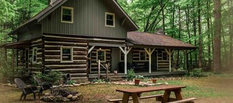 Hikers Retreat in the Linville Gorge Forest