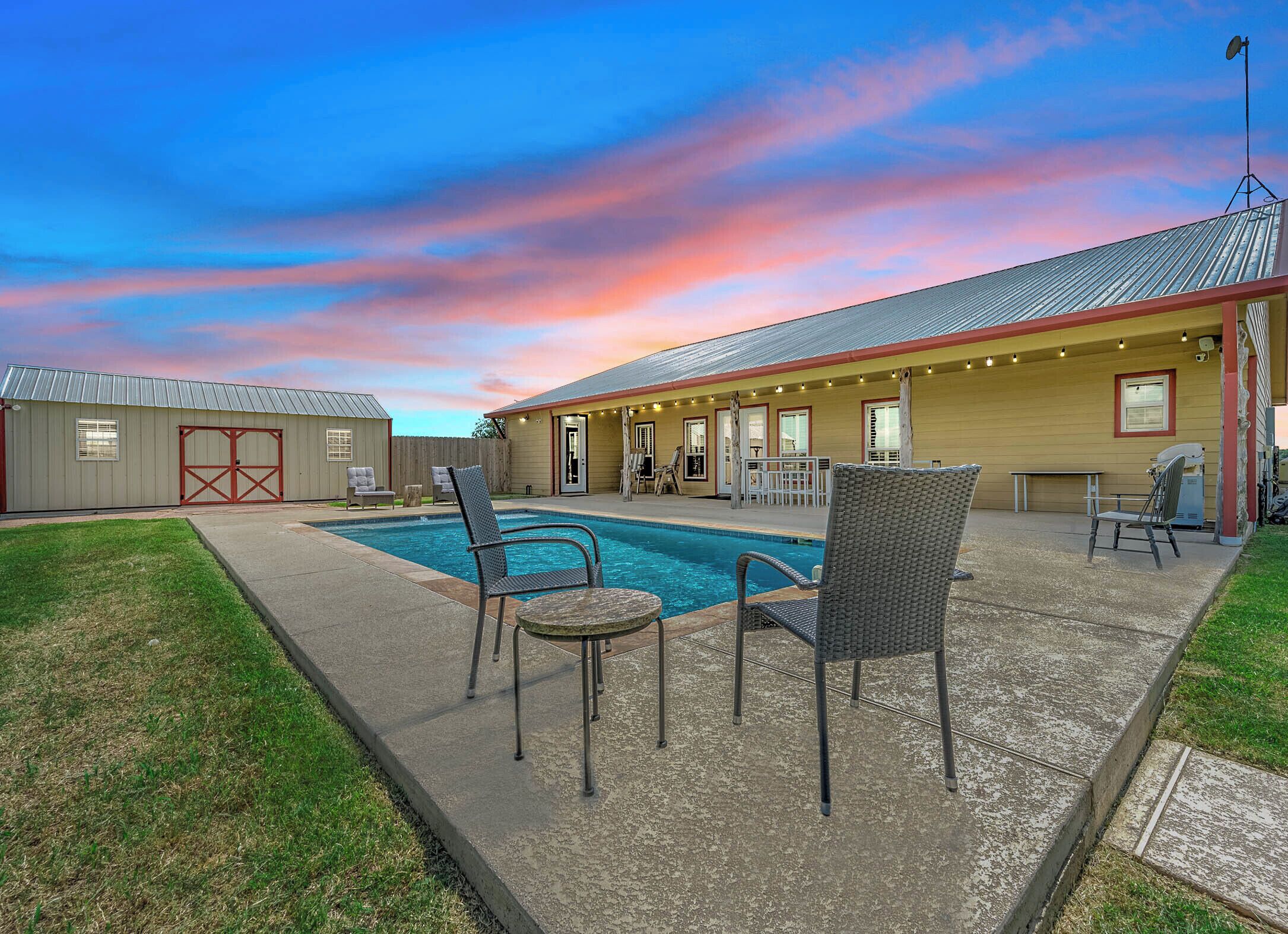 The Rustic Manor & Starry Night