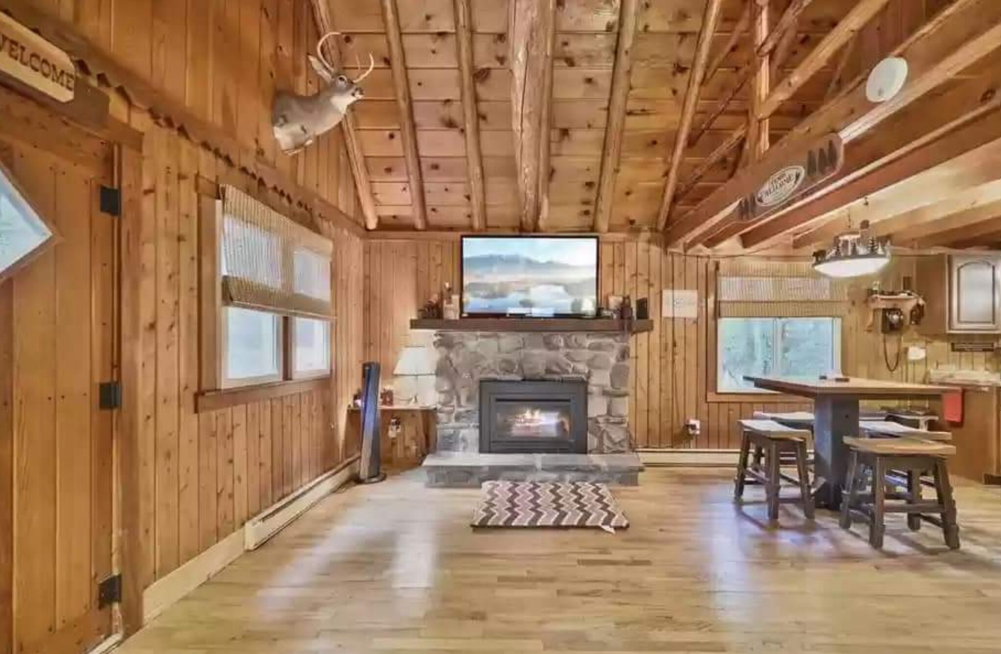 Rustic Pocono Mountain Chalet