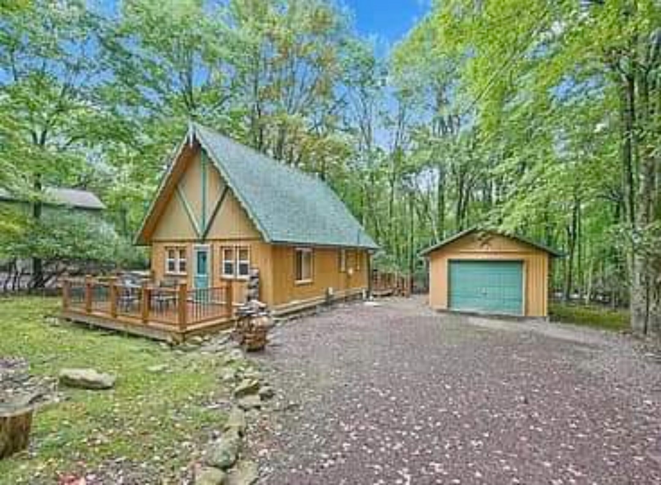 Rustic Pocono Mountain Chalet