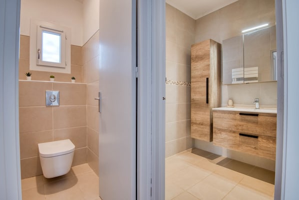 Dusche, Handtücher