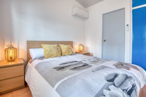 3 soverom, strykejern/-brett, wi-fi (inkludert) og sengetøy