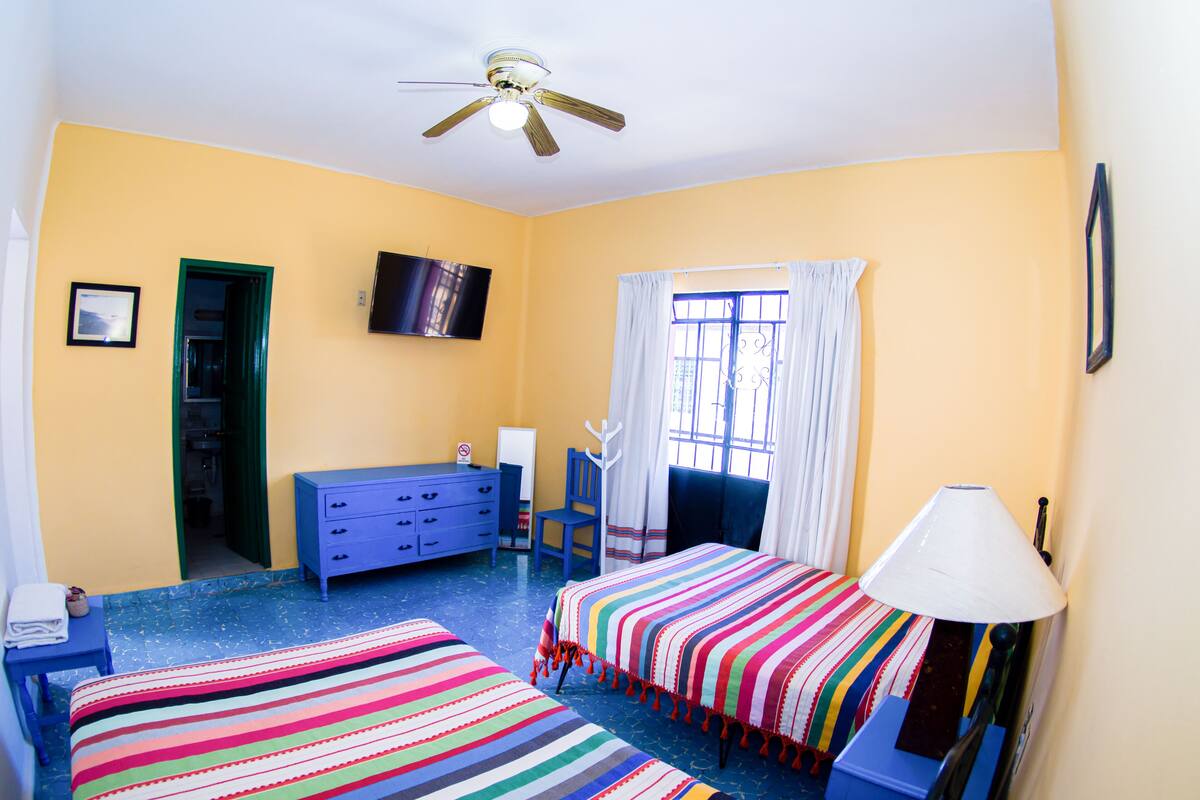 Desk, iron/ironing board, free WiFi, bed sheets