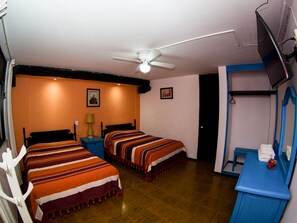 Desk, iron/ironing board, free WiFi, bed sheets