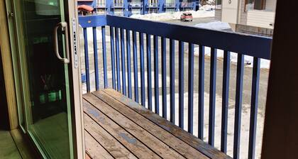 Centrally located family-sized condo.