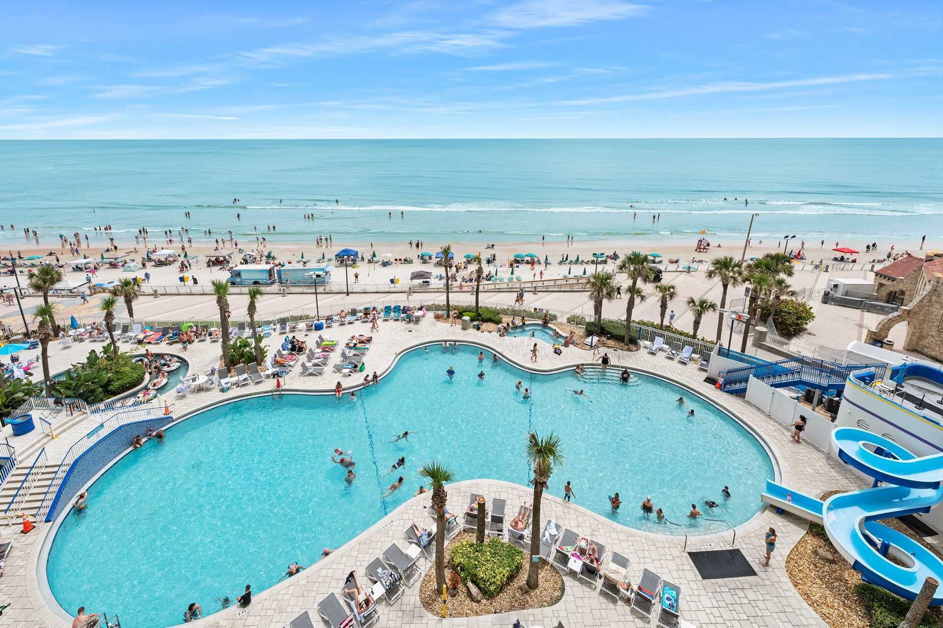 Indoor pool, a heated pool