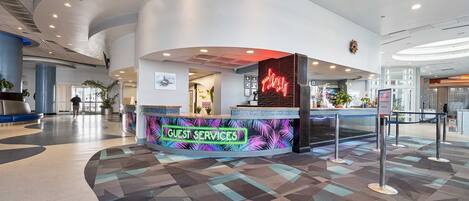 South Tower Front Desk Check In