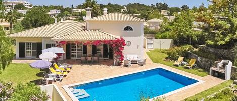 Et oppvarmet basseng