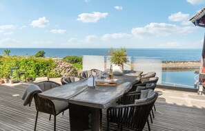 Outdoor dining - 4 bedroom nice home in Hasle (Hasle)