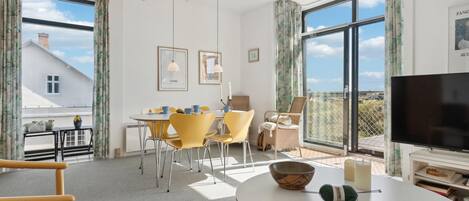 Smart-tv och en stereo