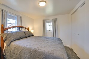 2 chambres, fer et planche à repasser, Internet gratuit, draps fournis