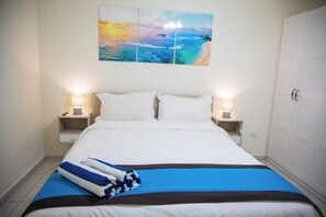 1 bedroom, iron/ironing board, free WiFi, bed sheets