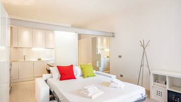 1 camera, ferro/asse da stiro, accesso a Internet, lenzuola