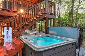 Bain à remous extérieur