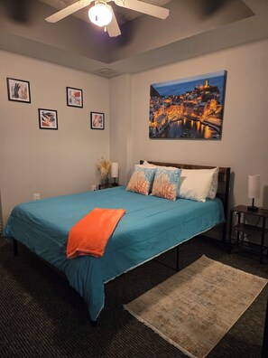 1 bedroom, iron/ironing board, free WiFi, bed sheets