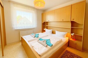 3 soverom og sengetøy