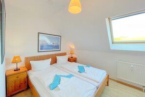 2 chambres, draps fournis