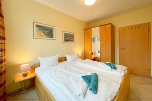 2 slaapkamers, wifi, beddengoed