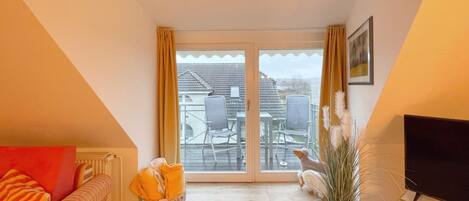 Televisie en een tafeltennistafel