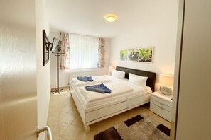 2 slaapkamers, wifi, beddengoed