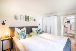 2 bedrooms, WiFi, bed sheets - Hochwertig, Liebevoll Eingerichtetes, 48qm Großes, Ferienhaus für 3 Personen. - Gerhart-hauptmann (Loddin)