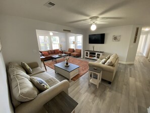 Smart TV, books, computer monitors