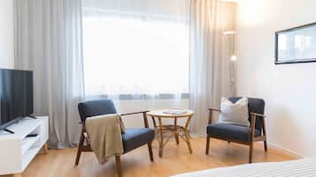 1 habitación, wifi gratis y ropa de cama