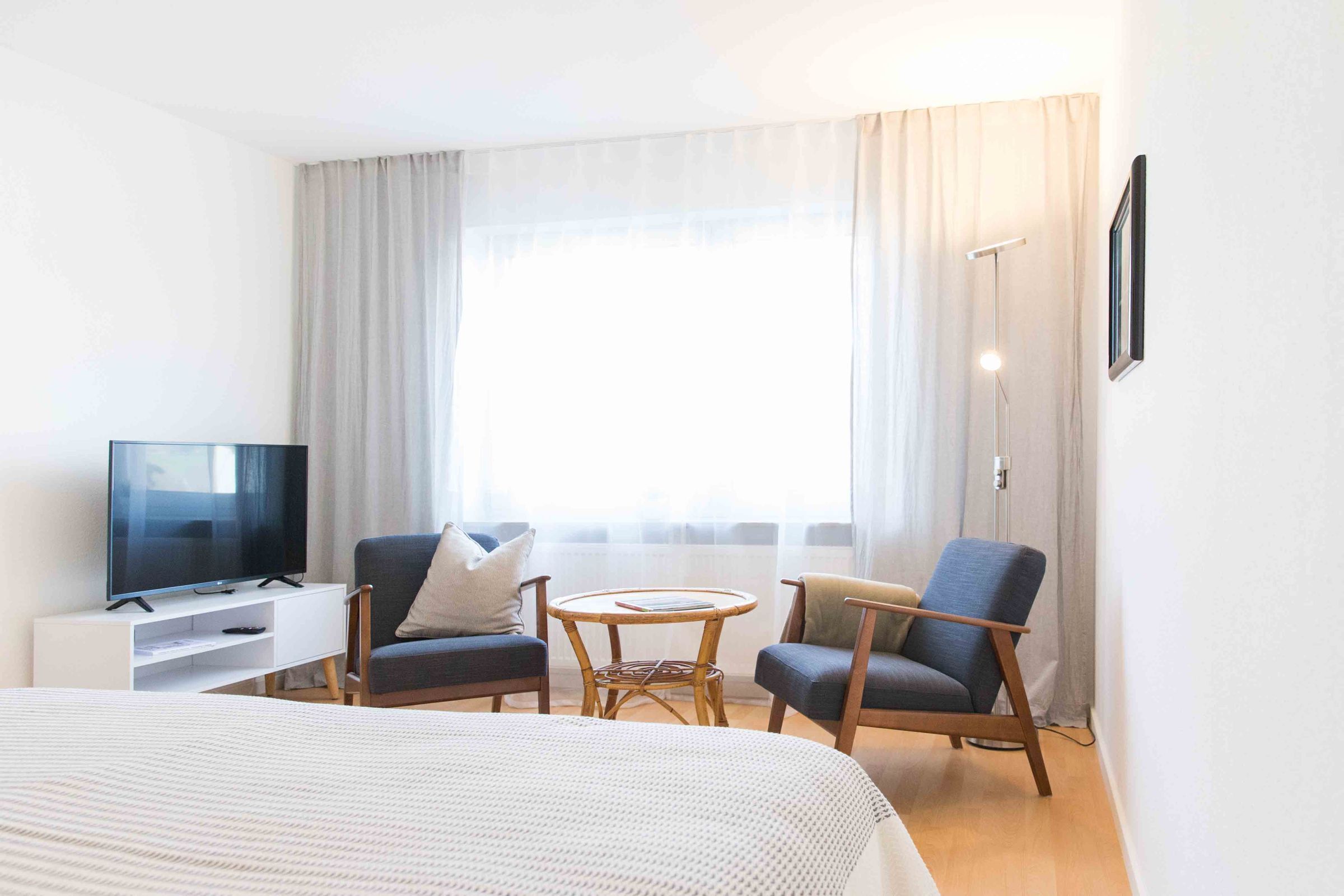 1 Schlafzimmer, kostenloses WLAN, Bettwäsche