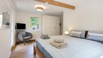 1 Schlafzimmer, Bügeleisen/Bügelbrett, kostenloses WLAN, Bettwäsche