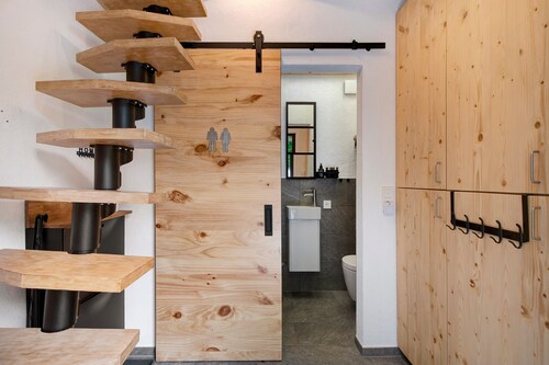 Tiny House 'Gutenburgturm 18qm auf 3 Etagen' with Private Terrace and Wi-Fi