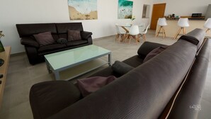 Living area - Buganvilla Apartment with Shared Pool (Chiclana de la Frontera)
