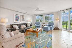 TV, DVD player - Direct ocean view Condo with outstanding views! (Saint Simons Island)