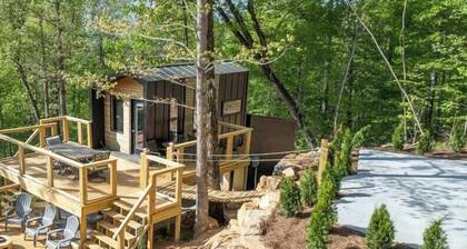 The Lumber Jack Pine Treehouse at Treetop Escapes!