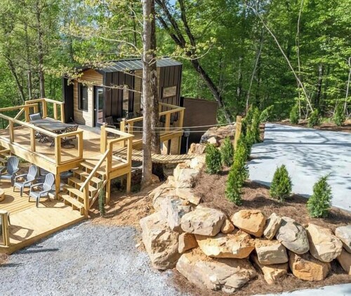 The Noble Fir Treehouse at Treetop Escapes!