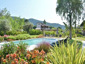 Pool - Luxury rental villa for 14 people (Vourvourou)