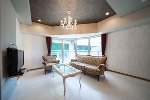 Departamento de lujo | Área de sala de estar